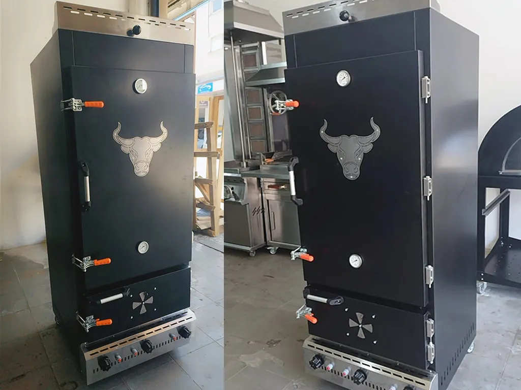 Smokers Tütsüleme Kabini Gazlı + Kömürlü