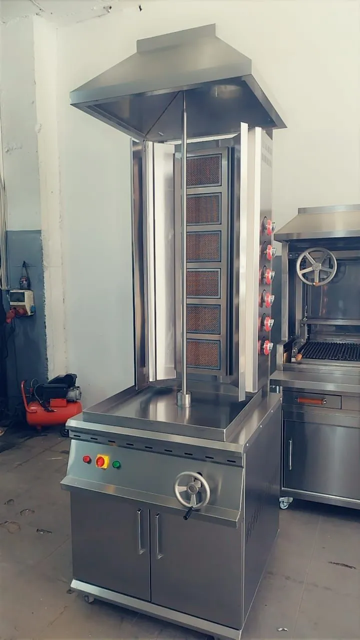 Et ve Tavuk Otomatik Döner Makinası Haraketli Milli